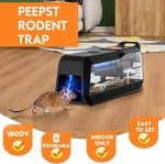 Electronic Mouse Trap 2 Pack– Electric Mouse Trap Zapper for Indoor Use, Reusable Rodent Trap, No Touch No See, Effective Mice & Mouse Control - Image 2