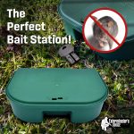 Exterminators Choice - 6 Pack Rat Bait Station Boxes with 1 Key - Heavy Duty Mouse Trap Holder - Great for Catching Rats and Mice - Pest Control - Durable and Discreet - Image 2