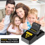 Hdama Mouse Trap, Mouse Traps That Work Small Mice Trap Outdoor Indoor Best Snap Traps for Mouse/Mice Safe and Reusable 6 Pack Quick Kill Mice Traps - Image 2