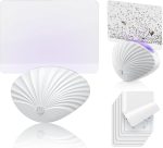 LFSYS Fruit Fly Traps for House Indoors Gnats 2 Device+20 Refills (Shell)