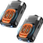 Meilen Car Rodent Repeller, Under Hood Ultrasonic Mouse Deterrent, 2 Pack