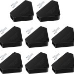 Mouse Bait Station Outdoor Indoor with Keys, 8 Pack Reusable Rat Bait Stations, Mice Stations, Keep Children and Pets Safe, Bait Station Box for Kitchen Garage Patio(Bait is not Included)