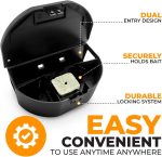 Mouse Bait Stations 8-Pack – Tamper-Resistant Locking Rodent Bait Boxes with Keys – Heavy-Duty Weatherproof Reusable Stations for Indoor & Outdoor Pest Control - Image 2