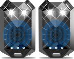 Mouse Repellent for Cars 2PACK, Rodent Repellent for Car Engines Under Hood, Mouse Deterrents that Work for from Car Engines, Room, Indoors with Strobe Light Battery Powered Keep