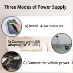 Mouse Repellent for Cars 2PACK, Rodent Repellent for Car Engines Under Hood, Mouse Deterrents that Work for from Car Engines, Room, Indoors with Strobe Light Battery Powered Keep - Image 2