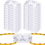 Qualirey 32 Pcs Ant Bait Stations Reusable (Bait NOT Included), Multi Surface Ant Killer Trap for Home, Control for Indoor and Outdoor Use, Roach Station for Common Household (16 Set, Standard Size)