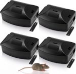 Qualirey 4 Pack Rat Station with Key