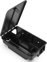 Rat Bait Stations 2 Pack, Lockable Rodent Traps, Indoor & Outdoor - Image 2