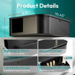 Rat Station Box with 1 Key, Complete Rodent Solution Keeps Rats Away, Pet & Child-Safe, Lock & Key Available, Reusable & Long-Lasting, Indoor & Outdoor, 2 Pack - Image 2