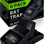 Rat Trap Six Pack - Powerful Reusable Traps for a Quick Kill Indoor or Out
