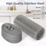 Steel Wool Mesh Mice Control, Mouse Rat Traps Fill Rodent Control for Holes - Image 2