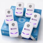 T-24, Ultrasonic Pest Repeller Wall Plug-in Most Effective Than Repellents - Get Rid of - Rodents, Squirrels, Mice, Rats, Bats, Roaches, Ants, Spiders, Bed Bugs, Мosquito (6 Pack)