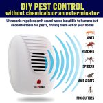 The Bell and Howell Ultrasonic Pest Repeller plug in device Complete Kit 6 Pack, Effectively Aids to repel mice, bugs, Rats, Rodents, Mosquitos, roaches, Spiders and Ants Chemical, odor and sound free - Image 2