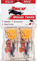 Tomcat Mouse Traps (Wooden), 4 Pack