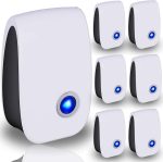 Ultrasonic Pest Control Indoor, Pest Repellent for Rodents, Mosquitoes, Ants, Cockroaches, Rat, Mice, Fleas, Beetles and Other Insects, Non-Toxic, Safe for Humans, Home, Office, Hotel (6 Packs)