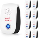 Ultrasonic Pest Control Repeller,Pest Repellent Ultrasonic Plug in 8 Pack