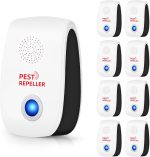 Ultrasonic Pest Control Repeller,Pest Repellent Ultrasonic Plug in 8 Pack