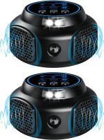 Ultrasonic Pest Rodent Repellent, Mouse Squirrel Ant Roach Spider Repellent