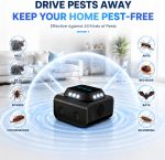 Ultrasonic Rodent Repeller Plug in for Mice, Rats & Squirrels – Electronic Pest Repellent Indoor – Mouse Deterrent for Home, Kitchen, Attic, Garage – Humane Rat Control - Image 2
