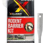 Xcluder Rodent Control Fill Fabric, Large DIY Kit with Inspection and Fit Tool, Stainless Steel Wool, Stops Rats and Mice