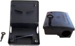 iTrap Mice & Rat Bait Stations – 2 Pack Rodent Control Boxes, Child & Pet-Safe Locking Design, Indoor/Outdoor Use with Mounting Brackets - Image 2