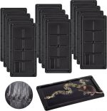 12 Pack Rat Glue Traps 10x5 Inch, Large Sticky Traps for Rats, Black
