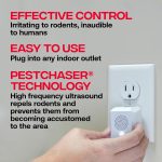 Victor M752PS PestChaser Rodent Repellent with Nightlight & Extra Outlet - Image 2