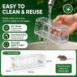 Humane Mouse Traps Indoor Outdoors for Home - Image 2