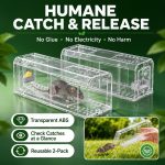 Humane Mouse Traps Indoor Outdoors for Home - Image 3
