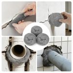 Steel Wool Mice Control, 3 Pack 3" x 11.5 Ft Mouse Hole Filler, Mice Barrier Mouse Gap Filler for Garden, House, Garage, Prevent Animals from Entering Holes, Siding, Pipeline, Vents - Image 6
