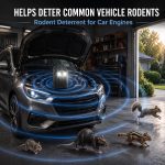 2026 New Ultrasonic Rat Repellent for Car Rodent Repellent Plug-in Rat Deterrent for Car Engines Battery Operated Rodent Repellent Under Hood Keep Mice Squirrel Out of Attic Barn 2 Pack - Image 4
