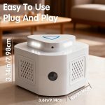 2 Pack Ultrasonic Mouse Repeller Rodent Repellent Ultrasonic Plug in with 4 Modes Mouse Repellent Indoor Ultrasonic Pest Control Plug for Rodent, Roach,Spider,Mouse,Rat,Squirrel Bat for Home - Image 3