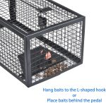 Gingbau Live Chipmunk Rat Trap Humane Vole Mouse Cage Trap - Image 3