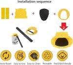 Mouse Bucket Trap, Auto-Reset Bucket Lid Mouse Trap, 5-Gallon Compatible, Efficient for Mouse Rat Trap,Multi Catch,Indoor and Outdoor(2Packs) - Image 3