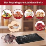 12 Pack Rat Glue Traps 10x5 Inch, Large Sticky Traps for Rats, Black - Image 3