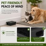 12 Pcs Mouse Bait Station with Key PP Plastic Rodent Trap Rat Box - Image 7