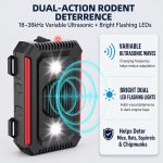 4 Pack Under Hood Rodent Repeller, Mouse Repellent for Cars & Rat Deterrent - Image 4