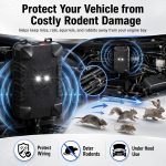 4 Pack Rodent Repellent for Car Engine,Ultrasonic Mouse Repellent for Cars - Image 3