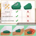 Qualirey 6 Pcs Upgraded Mouse Bait Station with Key & Visible, Green - Image 4