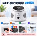 2 Pack Ultrasonic Rodent Repeller, Mouse Repellent Plug in for Indoor Use - Image 5