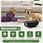 6 Pcs Rat Stations Large Rodent with Key Reusable Mouse Stations Mice Blocks Heavy Duty Boxes for Outdoor Rodents Blocks Station, Bait Not Included, Black (9 x 7.7 x 4.3 Inches,Classic) - Image 4