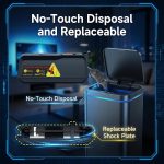 2 Packs Electric Mouse Trap High Voltage Mouse Traps Indoor for Home Electronic Mice Zapper with LED Light Reusable and Portable Mice Trap for Living Room Kitchen Garage - Image 3