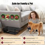 2 Pack Humane Rat Traps 12.5"x5.5"x4.5", Reusable Mouse Traps for Indoor/Outdoor Use, No-Kill Live Capture for Chipmunks, Rats, Mice - Image 4