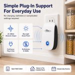 Mouse Repellent Ultrasonic Plug in,Ultrasonic Pest Control Repeller 10 Pack - Image 4