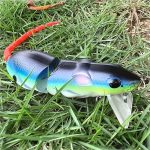 3Pcs Premium Topwater Mouse Fishing Lures - Realistic Bionic Rat Bait for Bass, Trout, Catfish, Pike, Perch - Freshwater & Saltwater Angling - Image 3