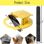 Mouse Rat Trap Bucket,5 Gallon Mouses Rat Traps Indoor for Home - Image 4
