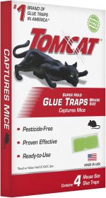 Tomcat Super Hold Glue Traps Mouse Size, 3-Pack (12 Glue Traps) - Image 4
