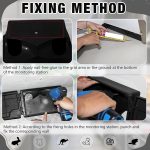 Qualirey 6 Pcs Rat Bait Station with Keys Outdoor for Mice Pests, Black - Image 5