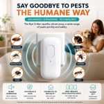 Bye Critter Ultrasonic Pest Repeller, Mice Repellent Indoor Rat Repellent - Image 2
