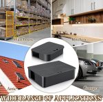 12 Pack Key Required Rat Station Box 3 XLarge & 9 Compact Outdoor Mouse Bait Stations Box Lockable Weather Resistant Bait Boxes for Indoor & Outdoor - Image 7